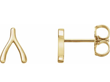 Load image into Gallery viewer, Wishbone Studs