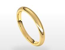 Load image into Gallery viewer, Classic Gold Band - 2.5mm Width