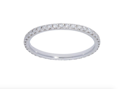 Pave Eternity Band - 0.45cts