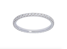 Load image into Gallery viewer, Pave Eternity Band - 0.80cts