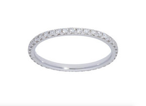Pave Eternity Band - 0.80cts