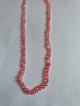 Load image into Gallery viewer, Round Pink Opal Hand Knotted Necklace - 18&quot;