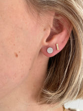 Load image into Gallery viewer, Petite Diamond Cluster Earrings