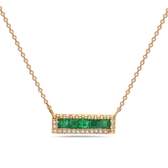 The Colored Bar Necklace